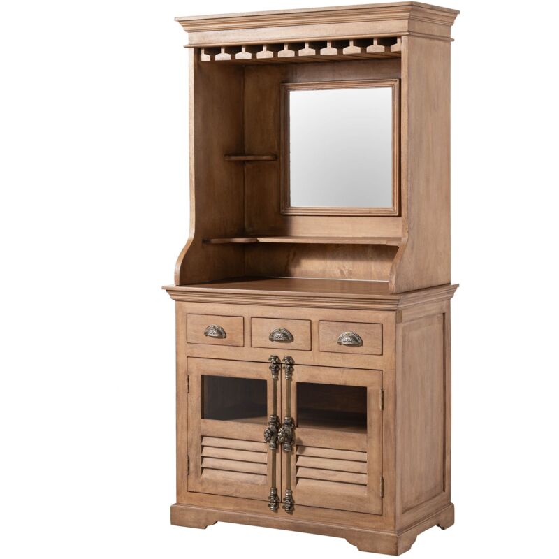 foto del prodotto mobile bar mango 98x51x190 oliato beige toulouse 05