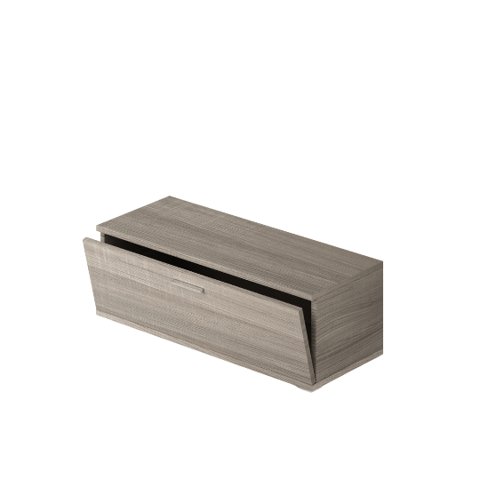 foto del prodotto mobile base da soggiorno con anta a ribalta colore olmo h39x120x45cm