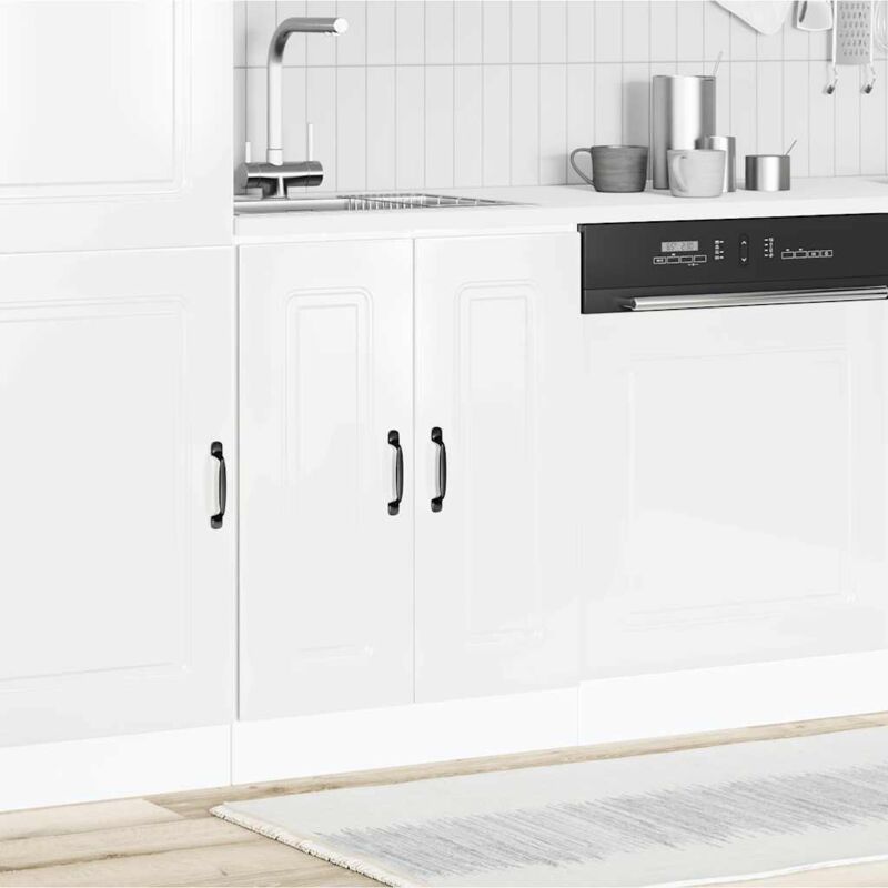 foto del prodotto mobile base lavello kalmar bianco lucido 60x46x81,5 cm vidaxl