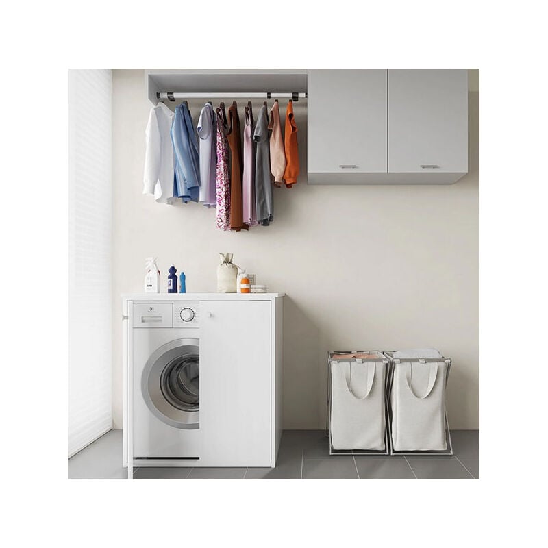 foto del prodotto mobile copri lavatrice 77x71 da esterno in pvc con fissaggio incluso