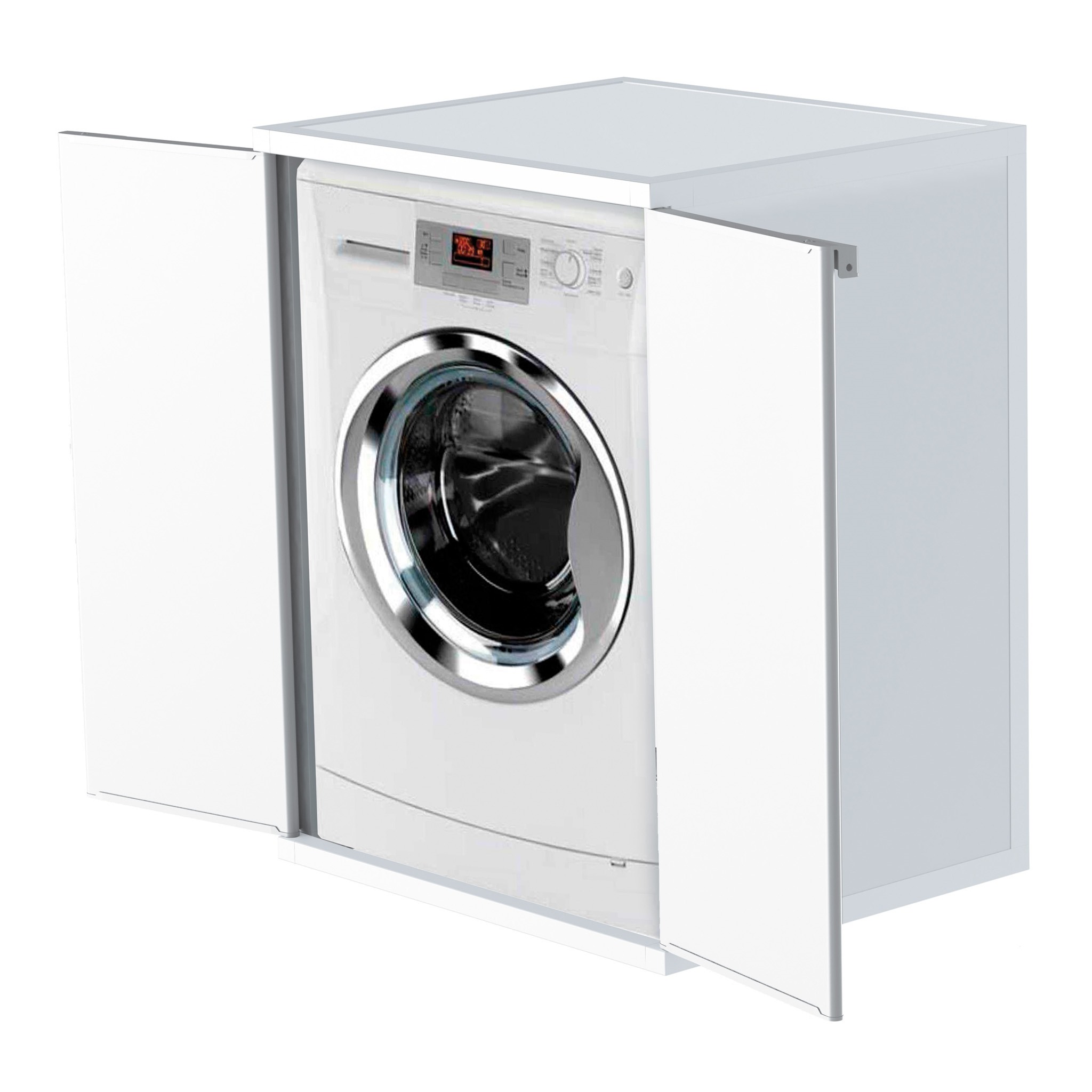 foto del prodotto mobile coprilavatrice in resina pvc da esterno interno universale per lavatoio