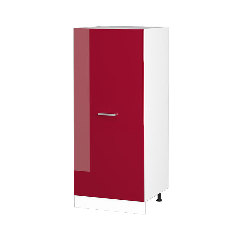 foto del prodotto mobile cucina dispensa r line, rosso bordeaux lucido, 60 cm, vicco