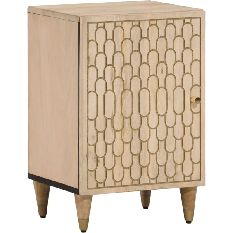 foto del prodotto mobile da bagno 38x33x58 cm in legno massello di mango vidaxl