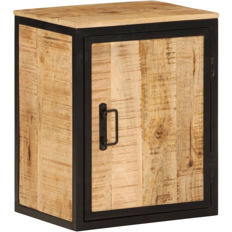 foto del prodotto mobile da bagno 40x30x50 cm in legno massello di mango e ferro vidaxl