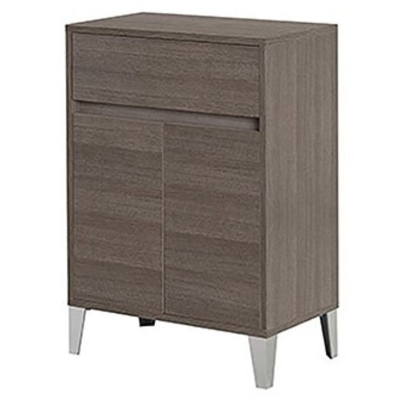 foto del prodotto mobile da bagno 60cm rovere scuro con 2 ante e cassetto mondo 2.0 feridras