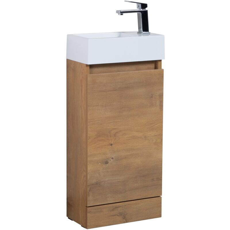 foto del prodotto mobile da bagno peru 40 x 22 cm rovere mobile contenitore