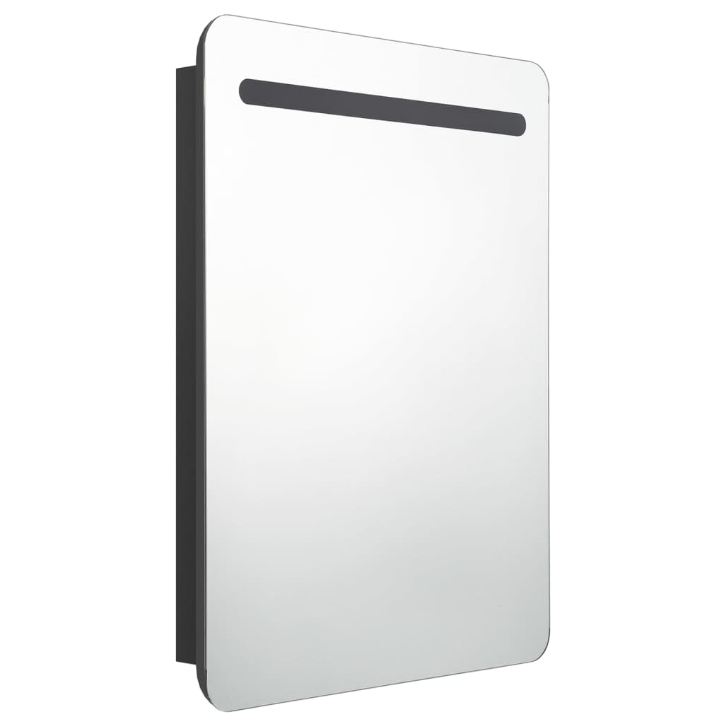 foto del prodotto mobile da bagno specchio led 60 x 11 x 80 cm mdf nero 02 0006613