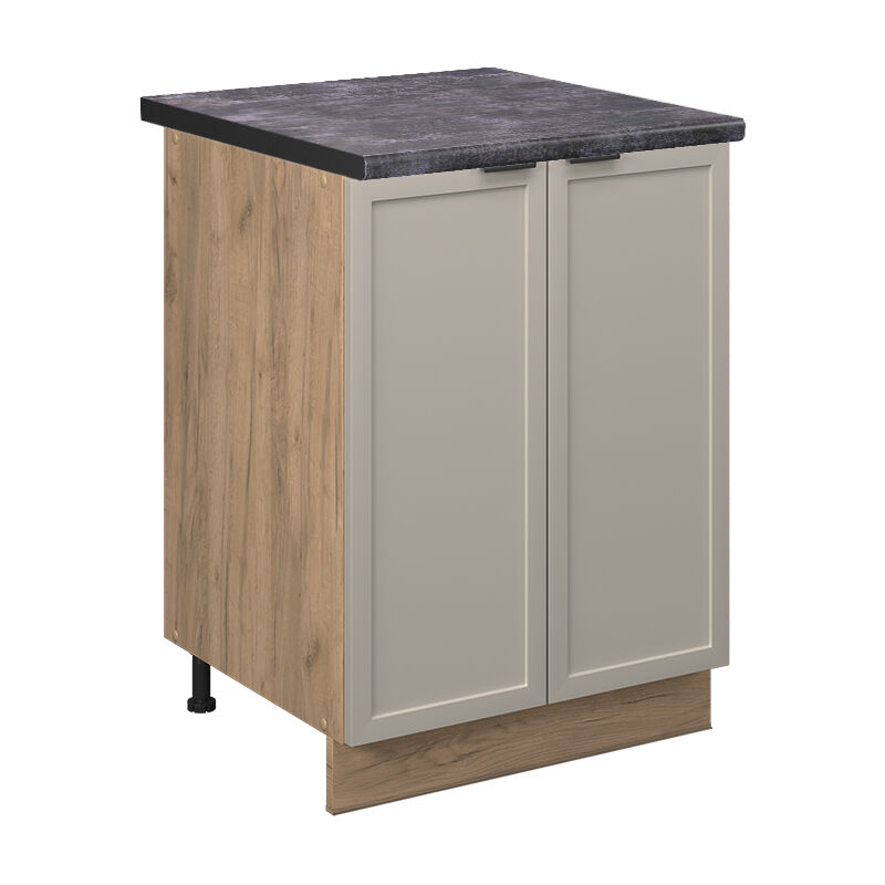 foto del prodotto mobile da cucina fame line, grigiobeige, 60 cm , pl antracite vicco