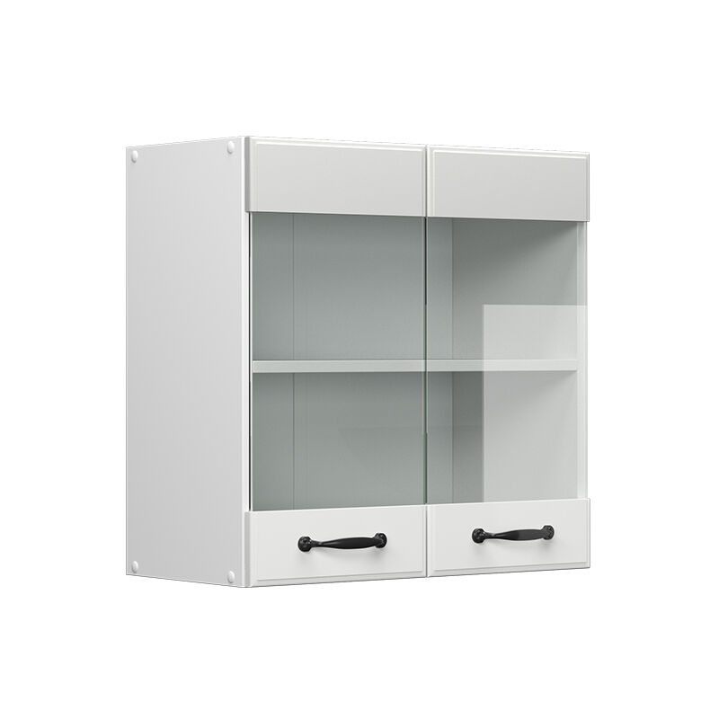 foto del prodotto mobile da cucina in vetro r line, bianco casa di campagna, 60 cm vicco