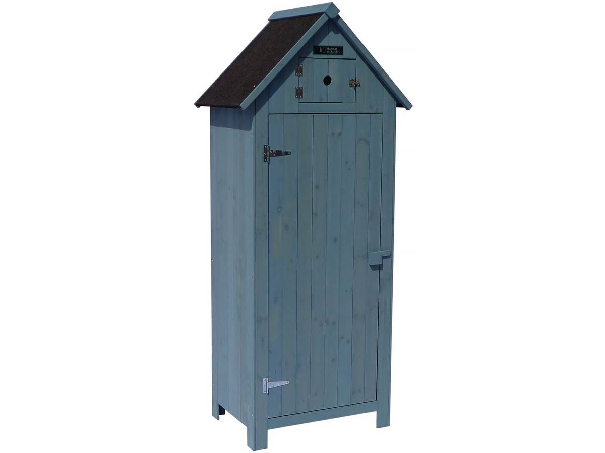 foto del prodotto mobile da giardino quot cabanon quot 77 x 54,5 x 179 cm blu cielo