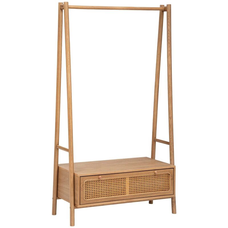foto del prodotto mobile da ingresso tiria a 1 cassetto in frassino e metallo 90x45 cm atmosphera cr ateur d int rieur