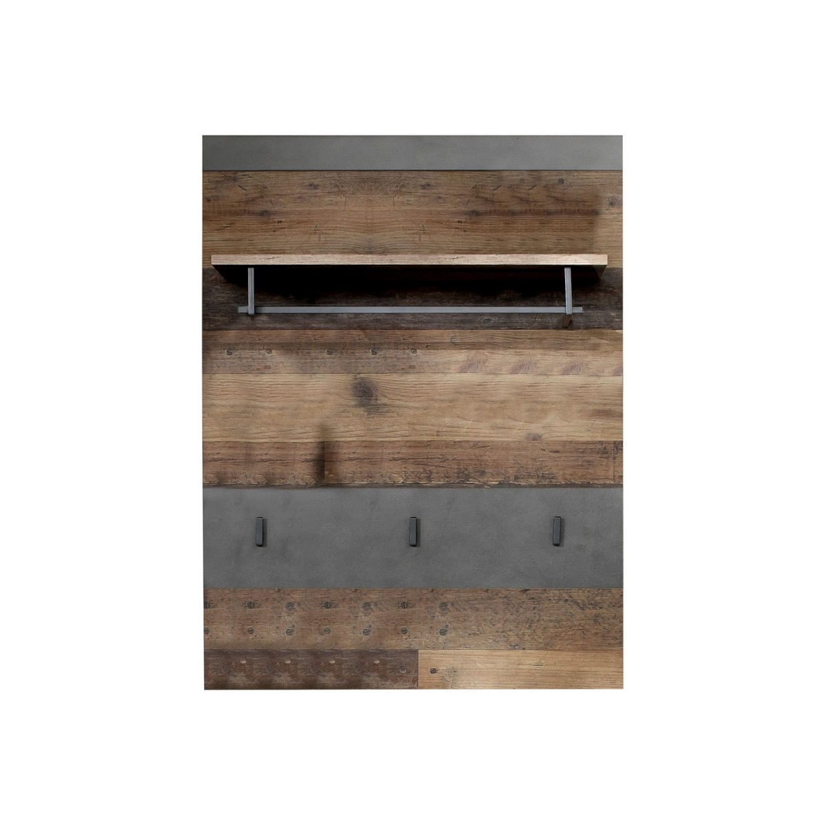 foto del prodotto mobile ingresso indy, marrone, legno, 80x106x29 cm, epikasa