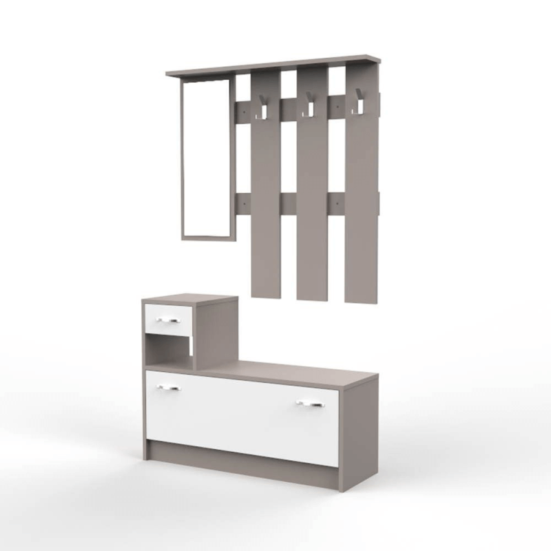 foto del prodotto mobile ingresso rudolf bianco light mocha