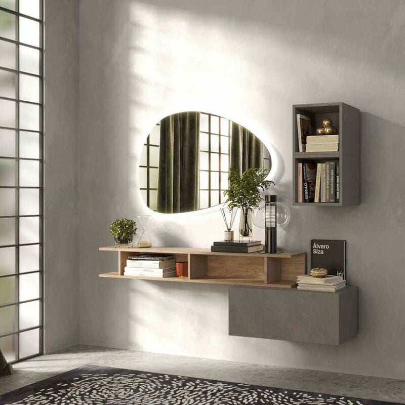 foto del prodotto mobile ingresso sospeso l 150 infinity arredamento ingresso stilprojectstore com argilla