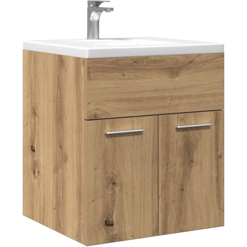 foto del prodotto mobile lavabo bagno artigianale 41x38,5x46 cm in truciolato vidaxl