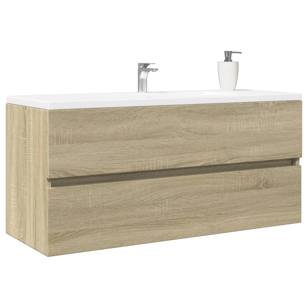foto del prodotto mobile lavabo bagno rovere sonoma 100x38,5x45 cm in truciolato