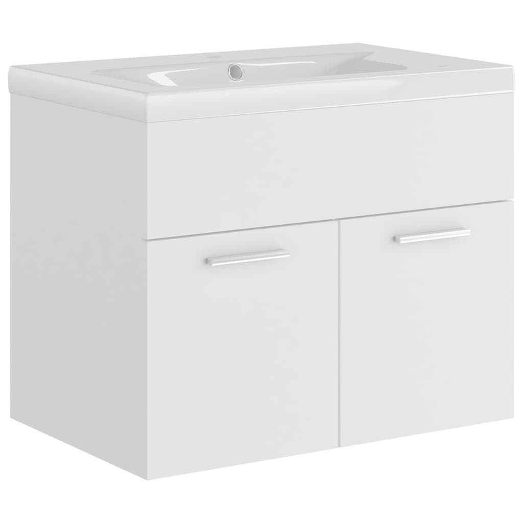 foto del prodotto mobile lavabo con lavabo integrato 60 x 38,5 x 46 cm in truciolare bianco 02 0006425