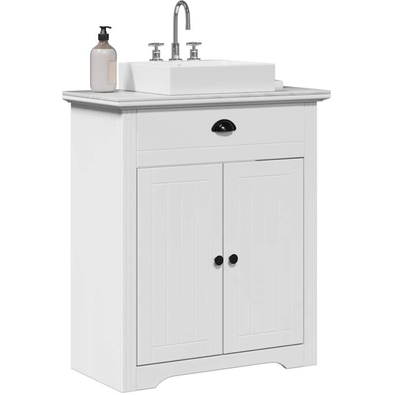 foto del prodotto mobile lavabo da bagno bodo bianco 70x35x80 cm vidaxl