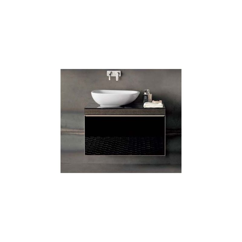 foto del prodotto mobile lavabo pozzi ginori citterio 51x55x89 cm sabbia dx