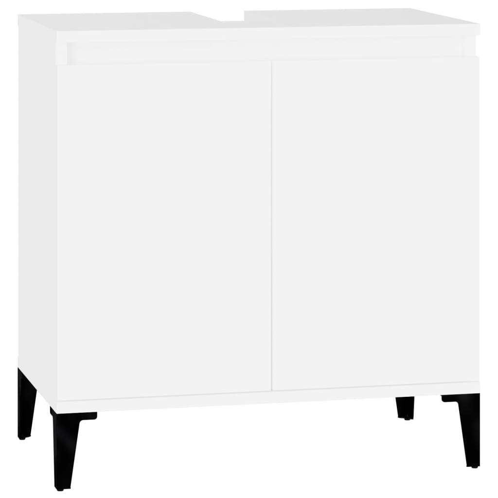 foto del prodotto mobile lavabo sottolavabo 58 x 33 x 60 cm multistrato bianco 02 0006806