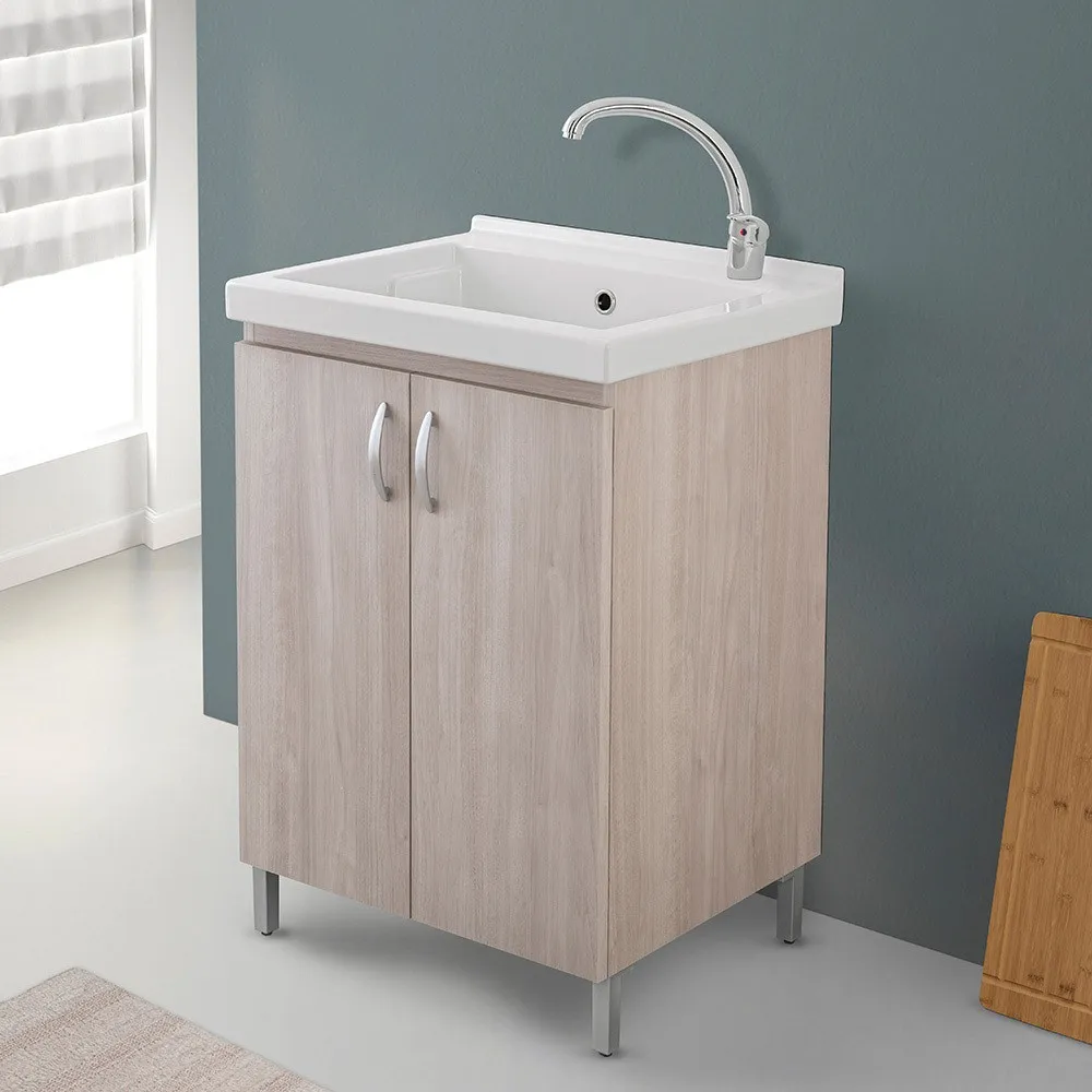 foto del prodotto mobile lavanderia 60x50 in ceramica olmo design moderno