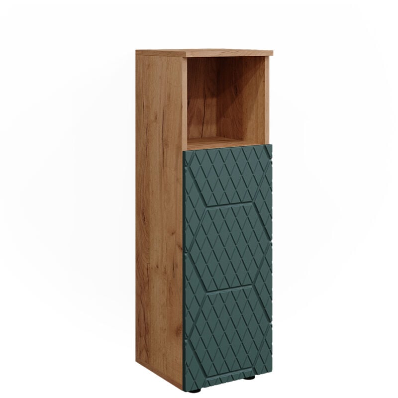 foto del prodotto mobile midi irma, quercia dorata, 30 x 95 cm vicco