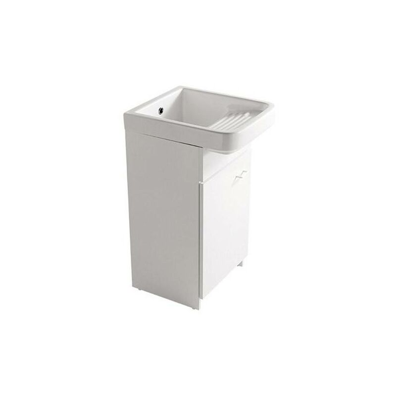 foto del prodotto mobile minerva a terra cm. 45x53 a un anta con lavatoio con