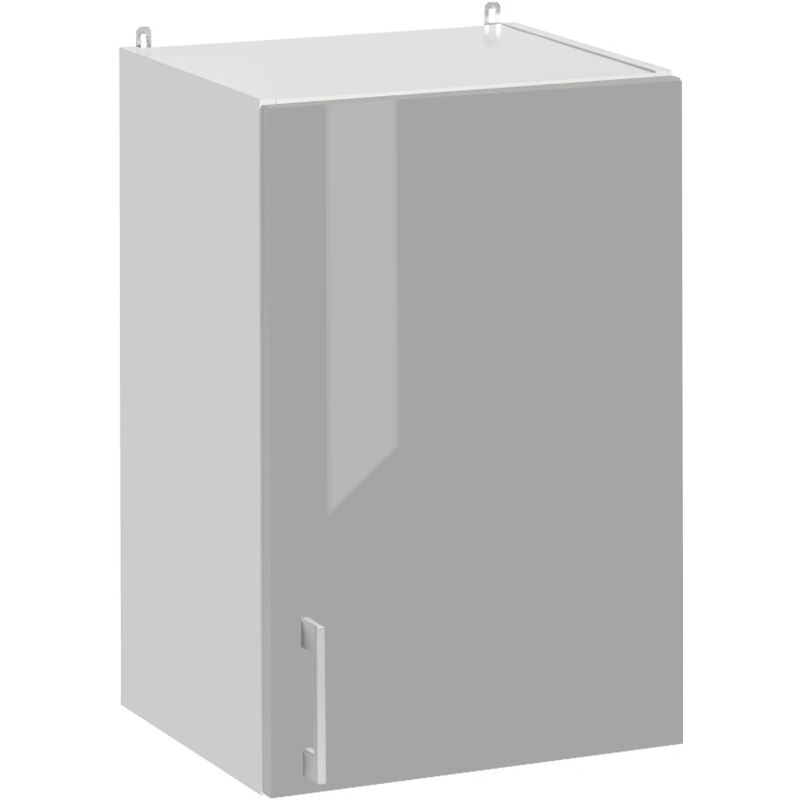 foto del prodotto mobile pensile da cucina eco grigio brillante a 1 anta l 40 cm