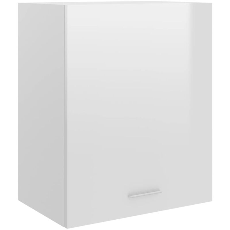 foto del prodotto mobile pensile lyon bianco lucido 50x31x60 cm vidaxl