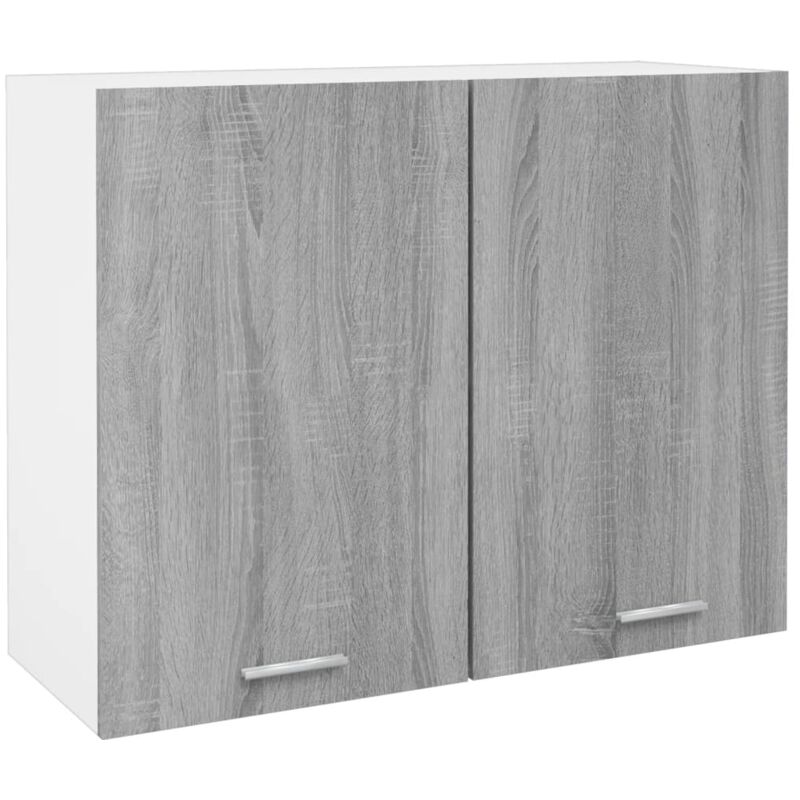foto del prodotto mobile pensile lyon grigio sonoma 80x31x60 cm vidaxl