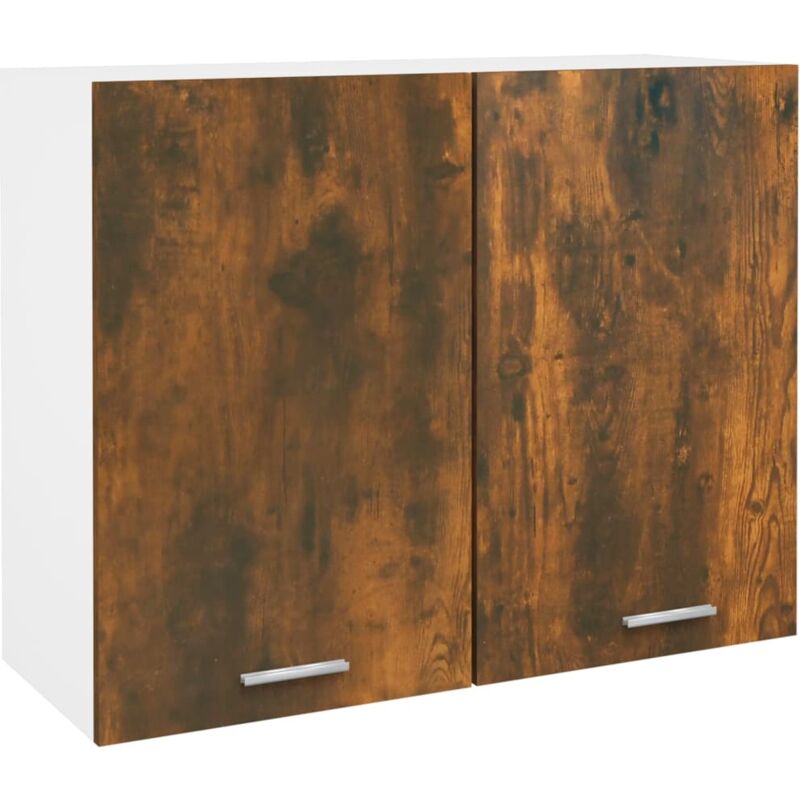 foto del prodotto mobile pensile lyon rovere fumo 80x31x60 cm vidaxl