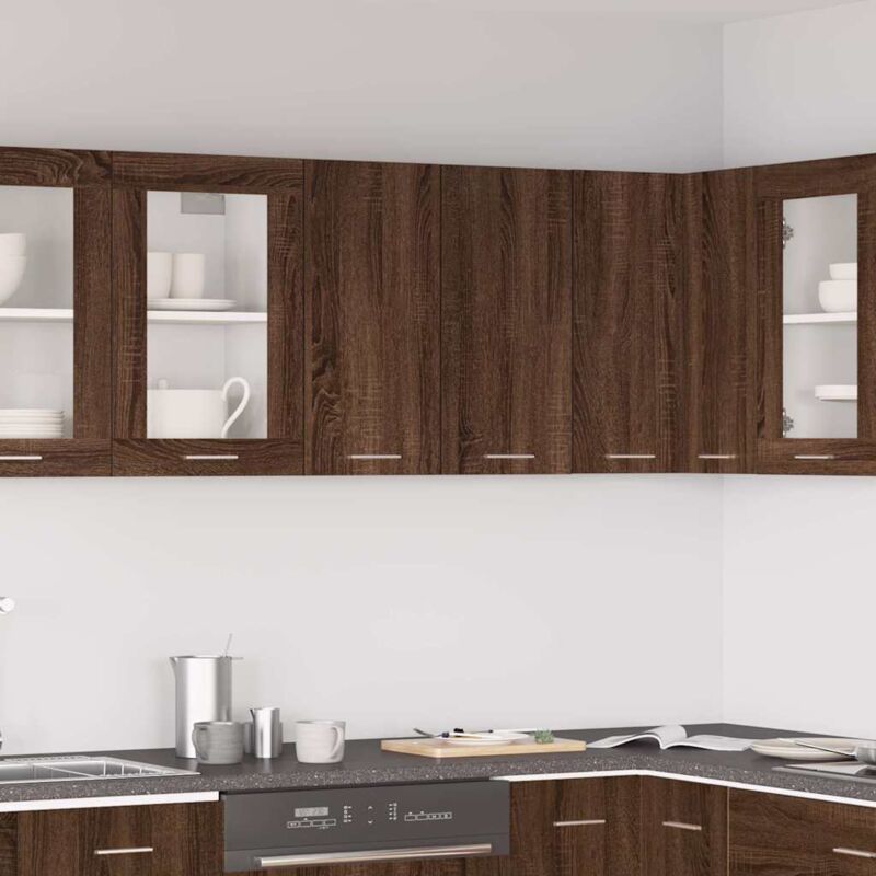 foto del prodotto mobile pensile lyon rovere marrone 60x31x60 cm vidaxl