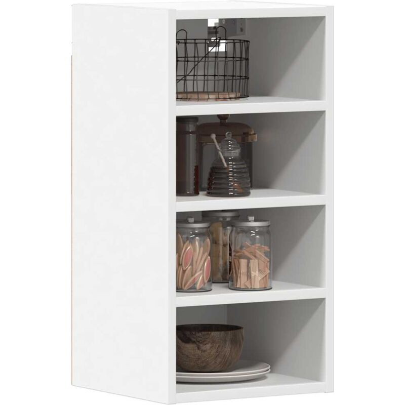 foto del prodotto mobile pensile riga bianco 30x29,5x60 cm vidaxl