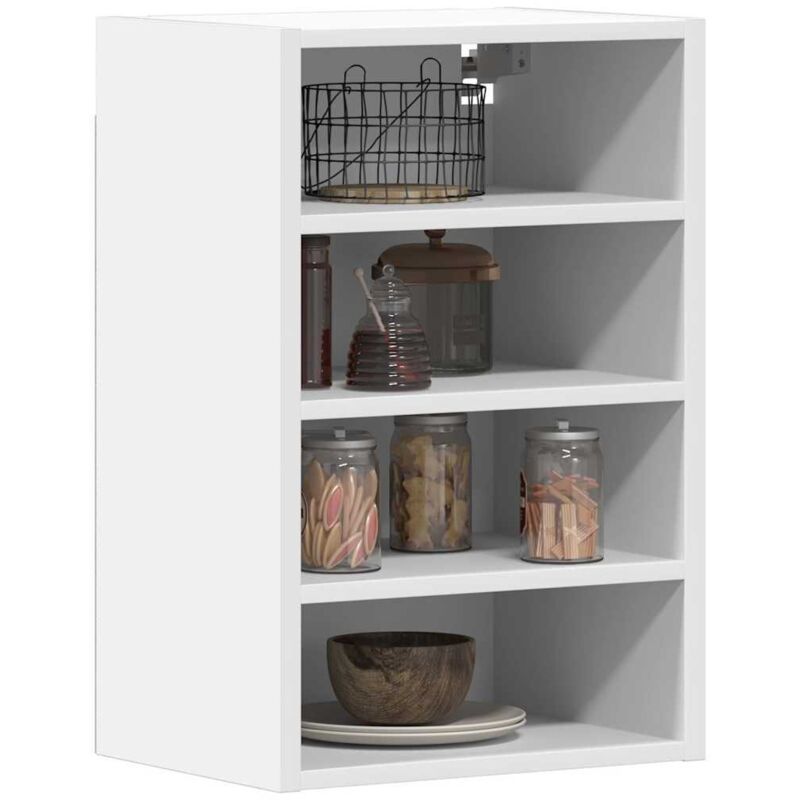 foto del prodotto mobile pensile riga bianco 40x29,5x60 cm vidaxl