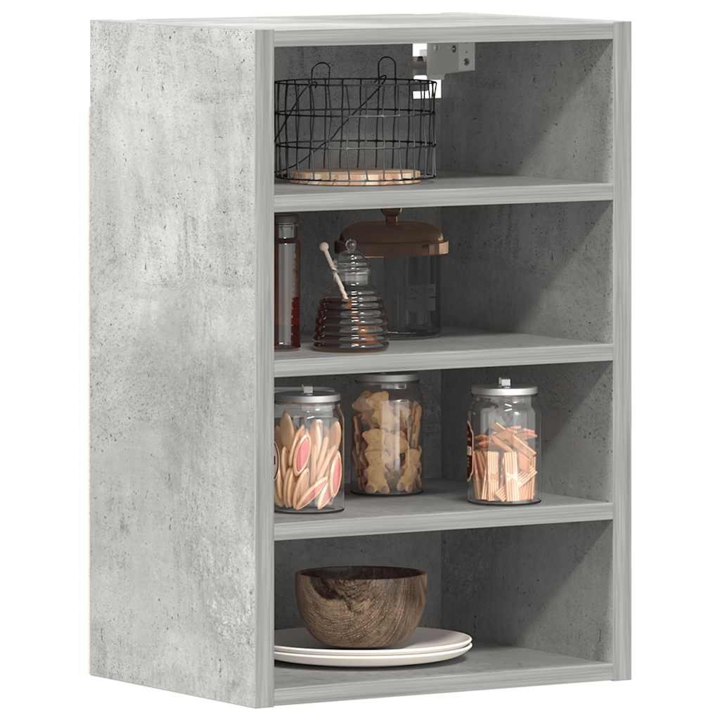 foto del prodotto mobile pensile riga grigio cemento 40x29,5x60 cm vidaxl