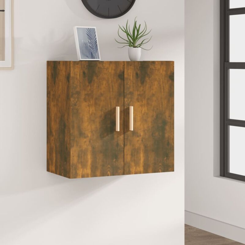 foto del prodotto mobile pensile rovere fumo 60x30x60 cm legno multistrato vidaxl