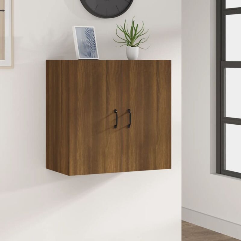 foto del prodotto mobile pensile rovere marrone 60x31x60 cmi in legno multistrato vidaxl