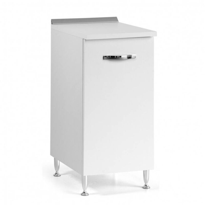 foto del prodotto mobile per cucina bianco frassinato 1 anta cm 30x50xh 85