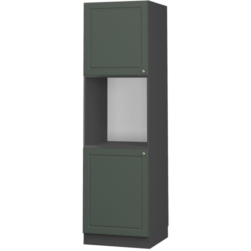 foto del prodotto mobile per forno da incasso fame line, verde oro country house, 60 cm aperto vicco