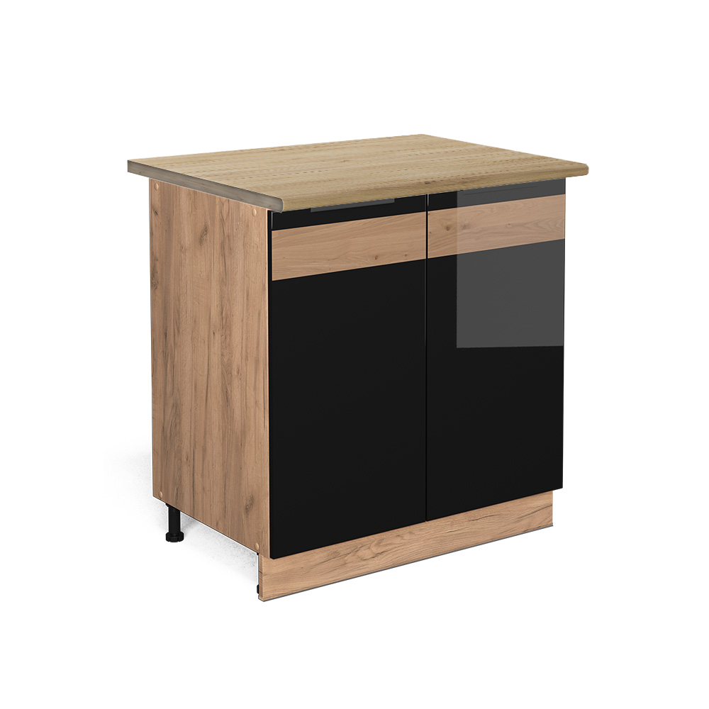 foto del prodotto mobile per forno da incasso r line, antracite casa di campagna, 60 cm , pl marmo vicco