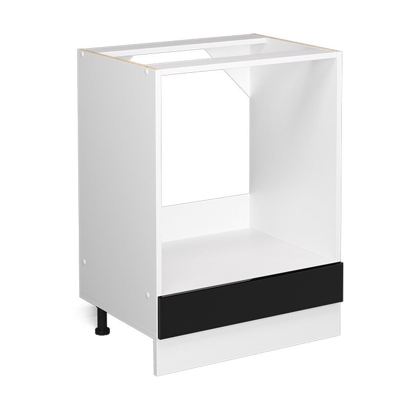 foto del prodotto mobile per forno da incasso r line, nero lucido, 60 cm senza piano di lavoro vicco