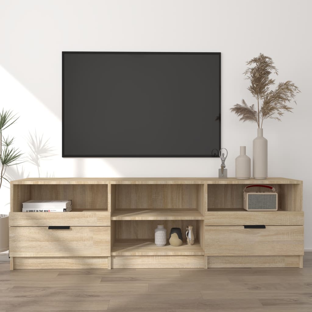 foto del prodotto mobile per tv rovere sonoma 150x33,5x45cm legno ingegnerizzato
