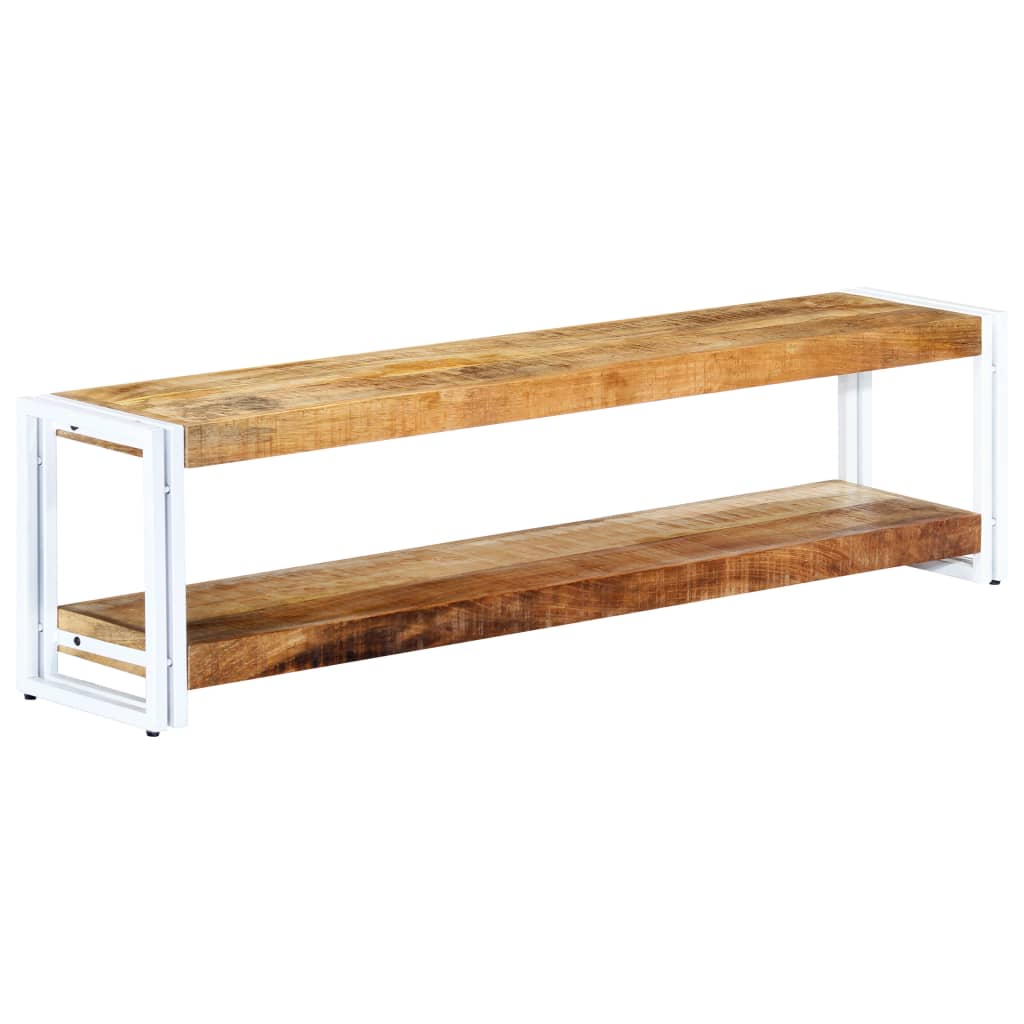 foto del prodotto mobile porta tv 150x30x40 cm in legno massello di mango cod mxl 21000