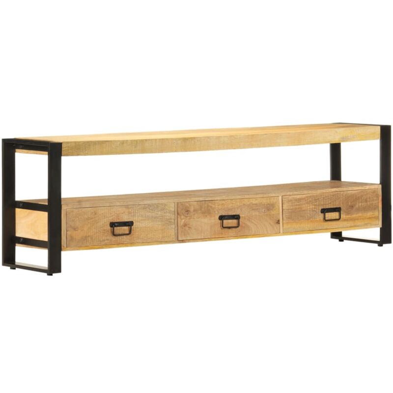 foto del prodotto mobile porta tv 150x30x45 cm in legno massello di mango vidaxl