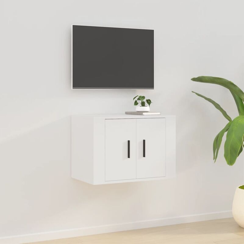 foto del prodotto mobile porta tv a parete bianco 57x34,5x40 cm vidaxl
