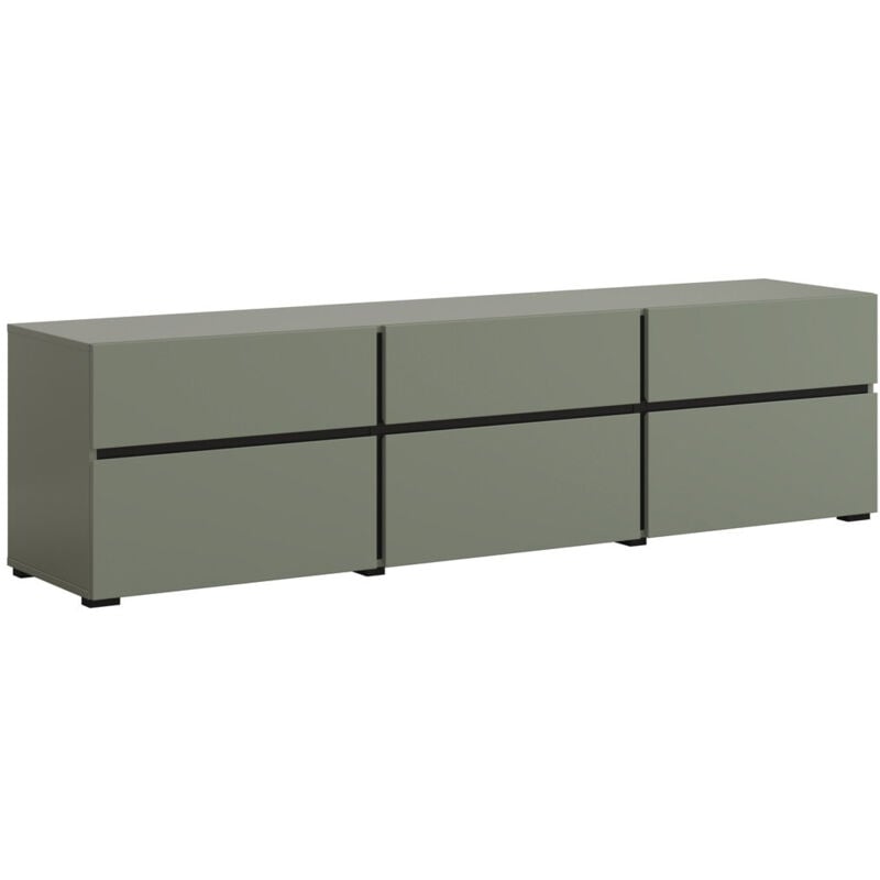 foto del prodotto mobile porta tv alfere 102, verde, il numero di porte 0, numero di cassetti 0, 180x48x40cm