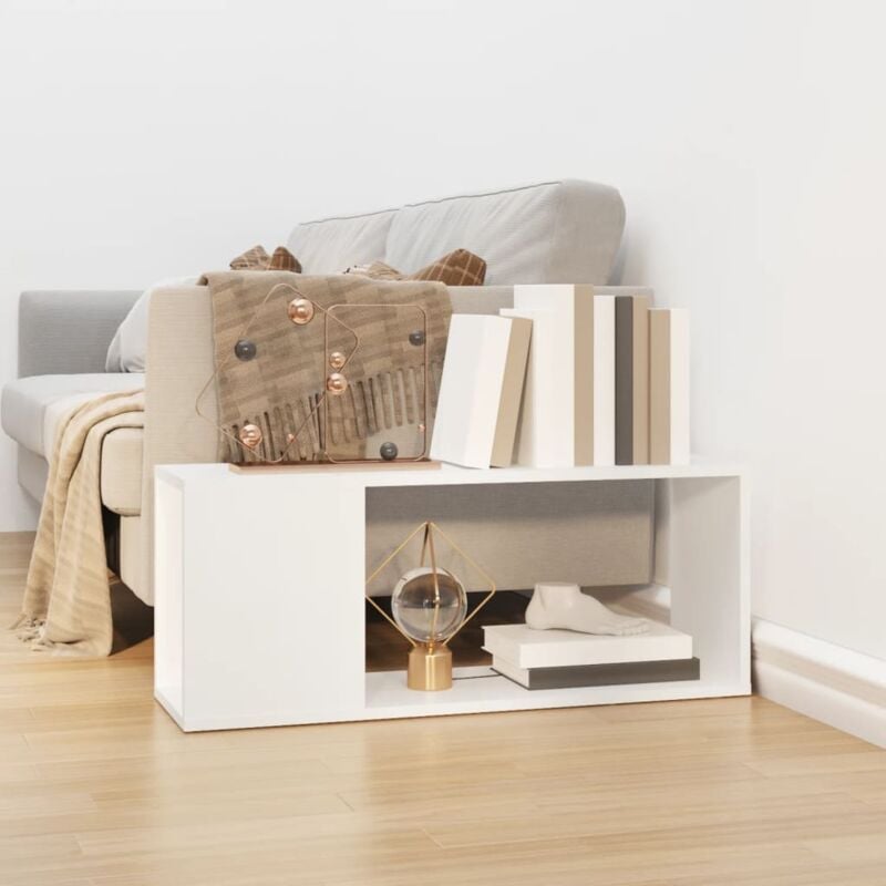 foto del prodotto mobile porta tv bianco 80x24x32 cm in legno multistrato vidaxl