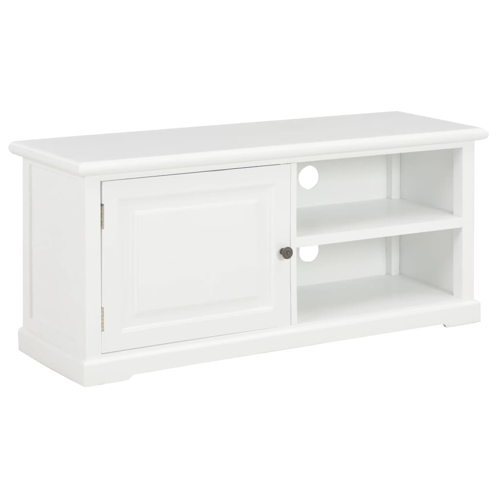foto del prodotto mobile porta tv bianco 90x30x40 cm in legno cod mxl 34033