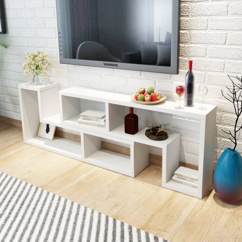 foto del prodotto mobile porta tv doppio a l bianco vidaxl