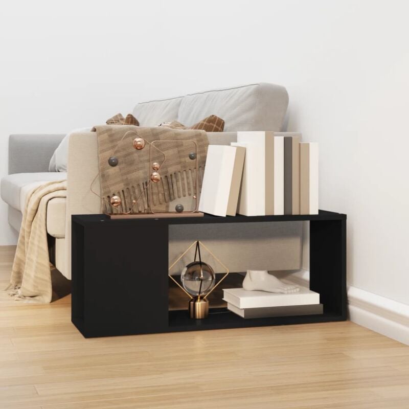 foto del prodotto mobile porta tv nero 80x24x32 cm in truciolato - vidaxl